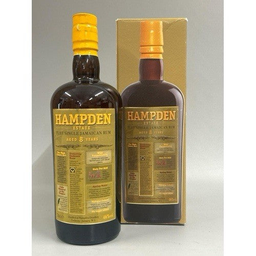 Hampden Estate 8 Year Old Pure Single Jamaican Rum 70cl 46%