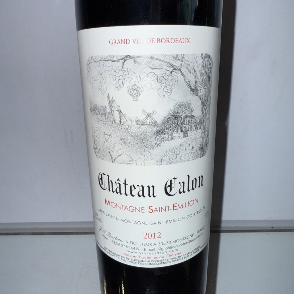 Chateau Calon Montagne St Emilion 2012