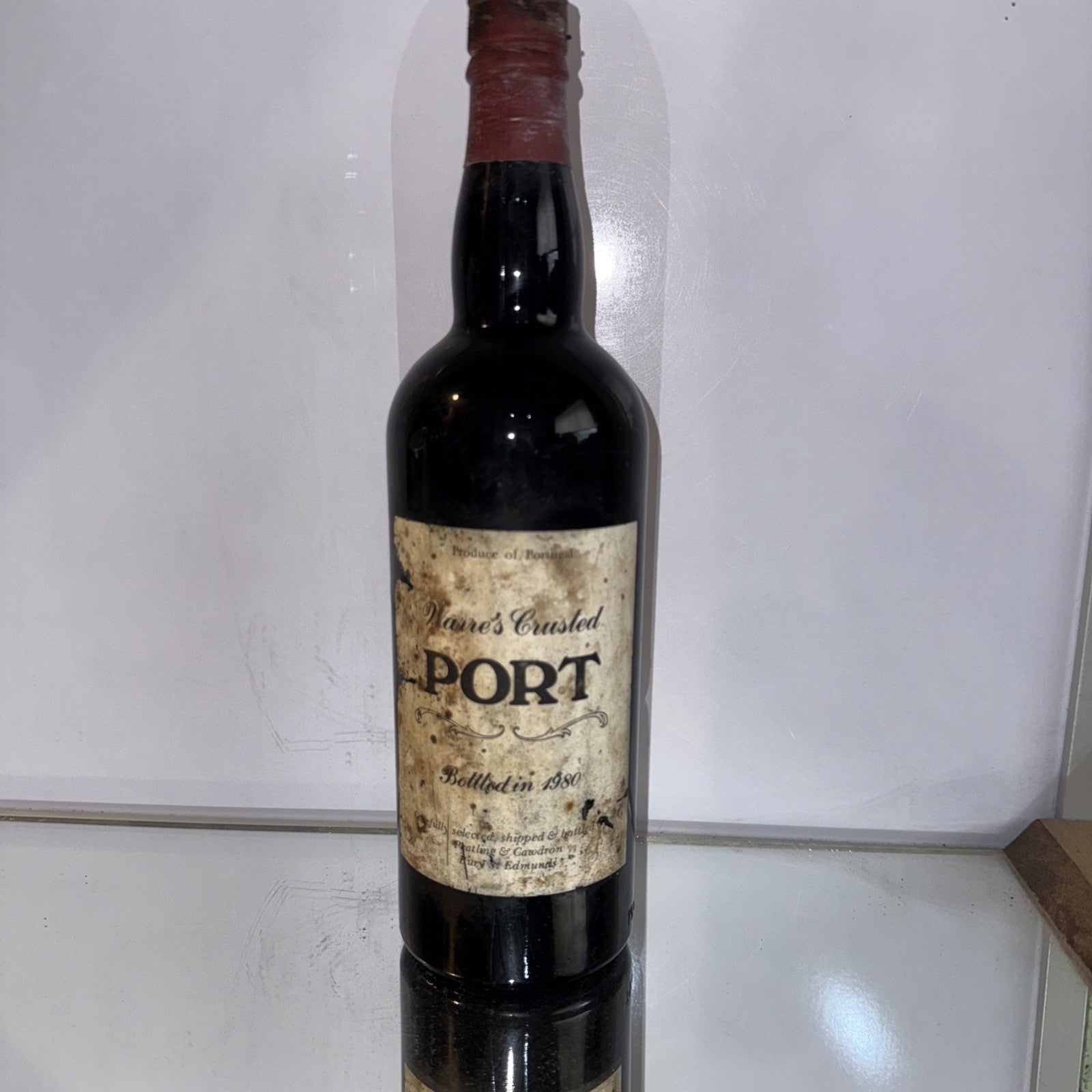 Warres Crusted Port Bottled 1980 Vintage