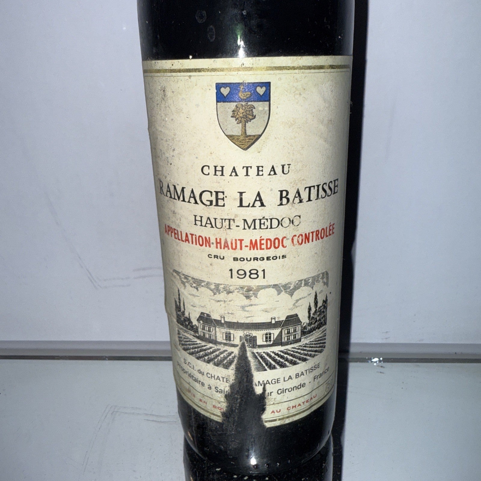 1981 Château Ramage La Batisse Haute Medoc French Red