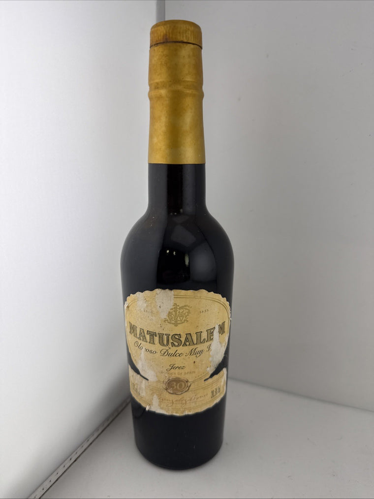 Matusalem 30 Oloroso Dulce Muy Viejo Sherry Gonzalez Byass Jerez Spain 1980s