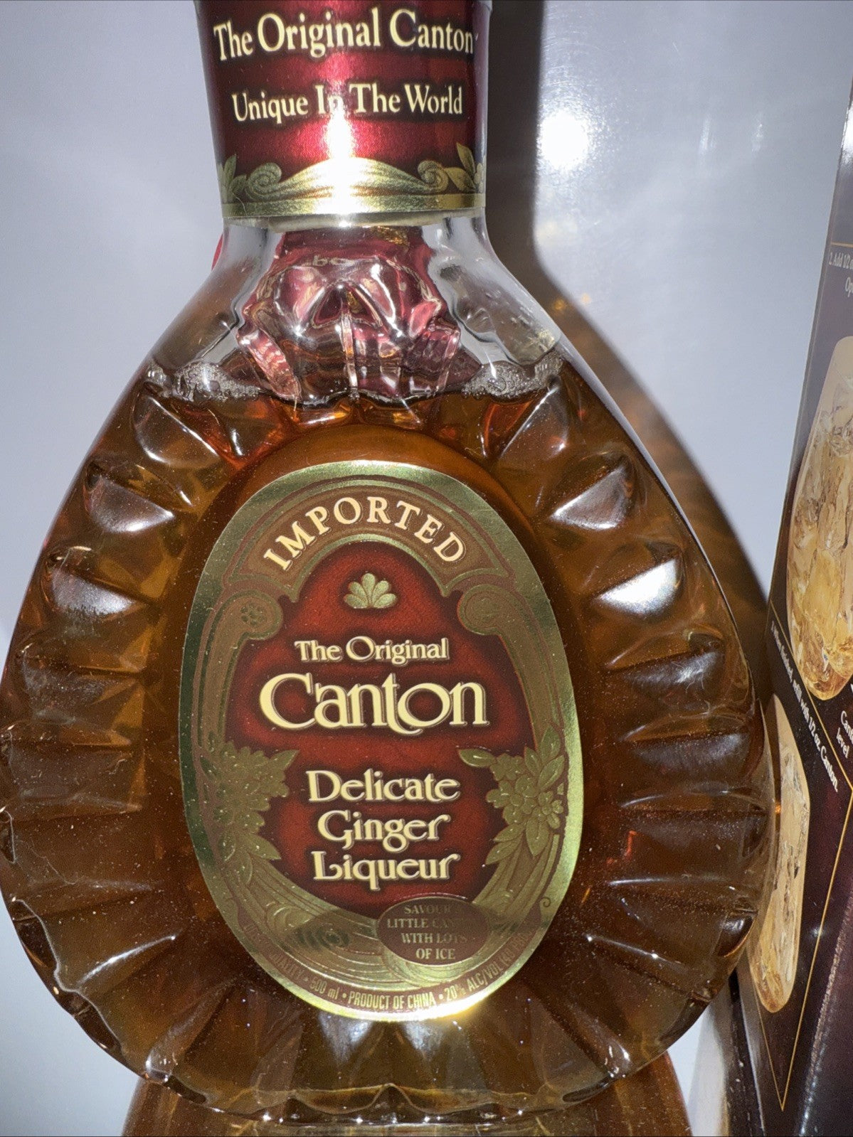 Canton Ginger Liqueur - 1992-1995 (20%, 50cl) Discontinued .. Last Bottle