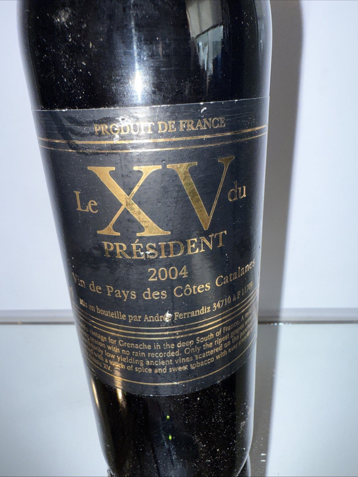 Le XV Du President Vin De Pay's Des Pyrenees Orientales 2004 Red