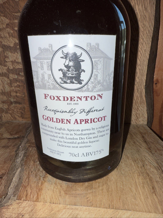 Foxdenton Golden Apricot Liqueur 70CL 17.5 ABV