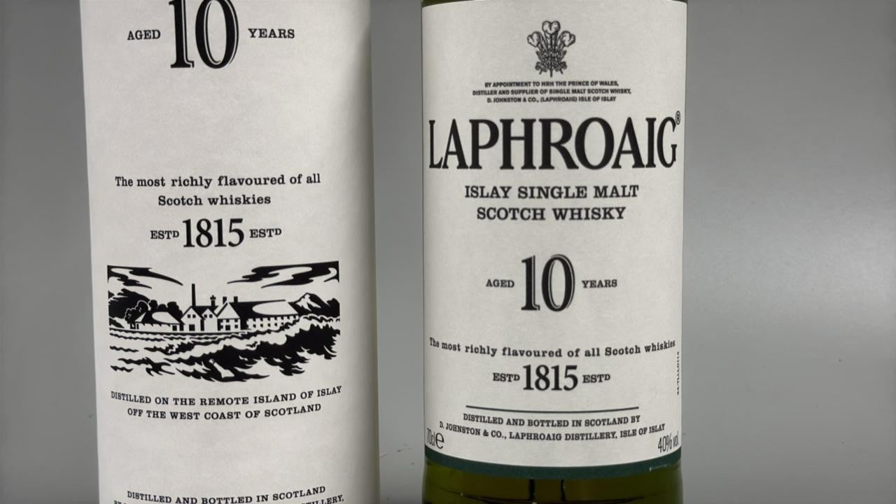Laphroaig 10 Year Old –70 cl 40% abv