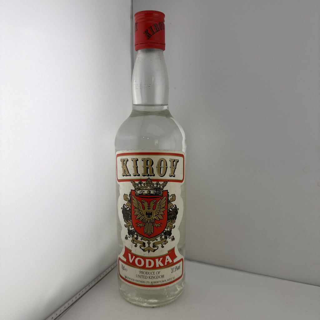 1990s Kirov Vodka 70cl 37.5% Halewood Vintners UK Bottle