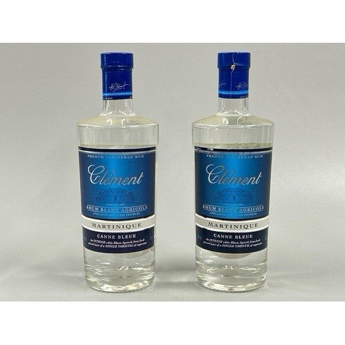 Clement Canne Bleue — 1x 70cl 50%. Martinique Rhum Agricole. Sealed