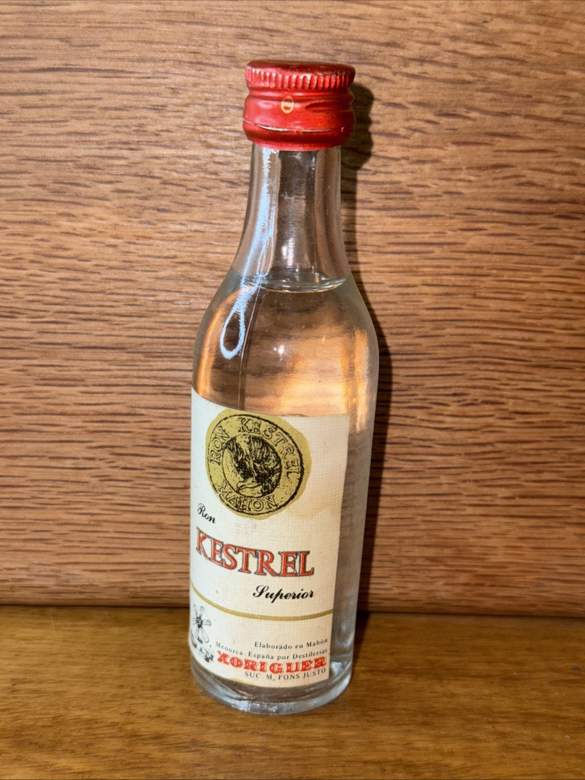 Kestrel Rum Miniature