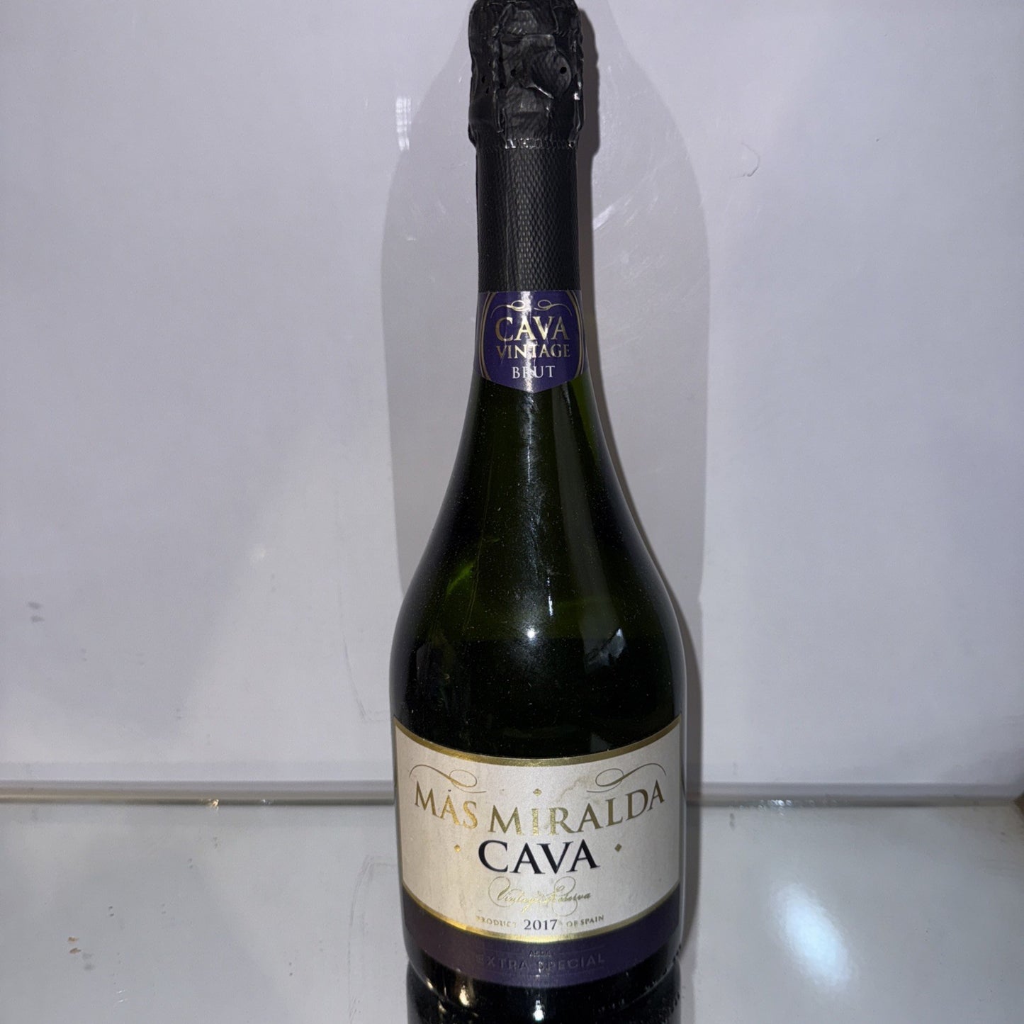 Mas Miralda Cava Vintage 2017 Extra Especial (75cl, ~11.5% ABV)