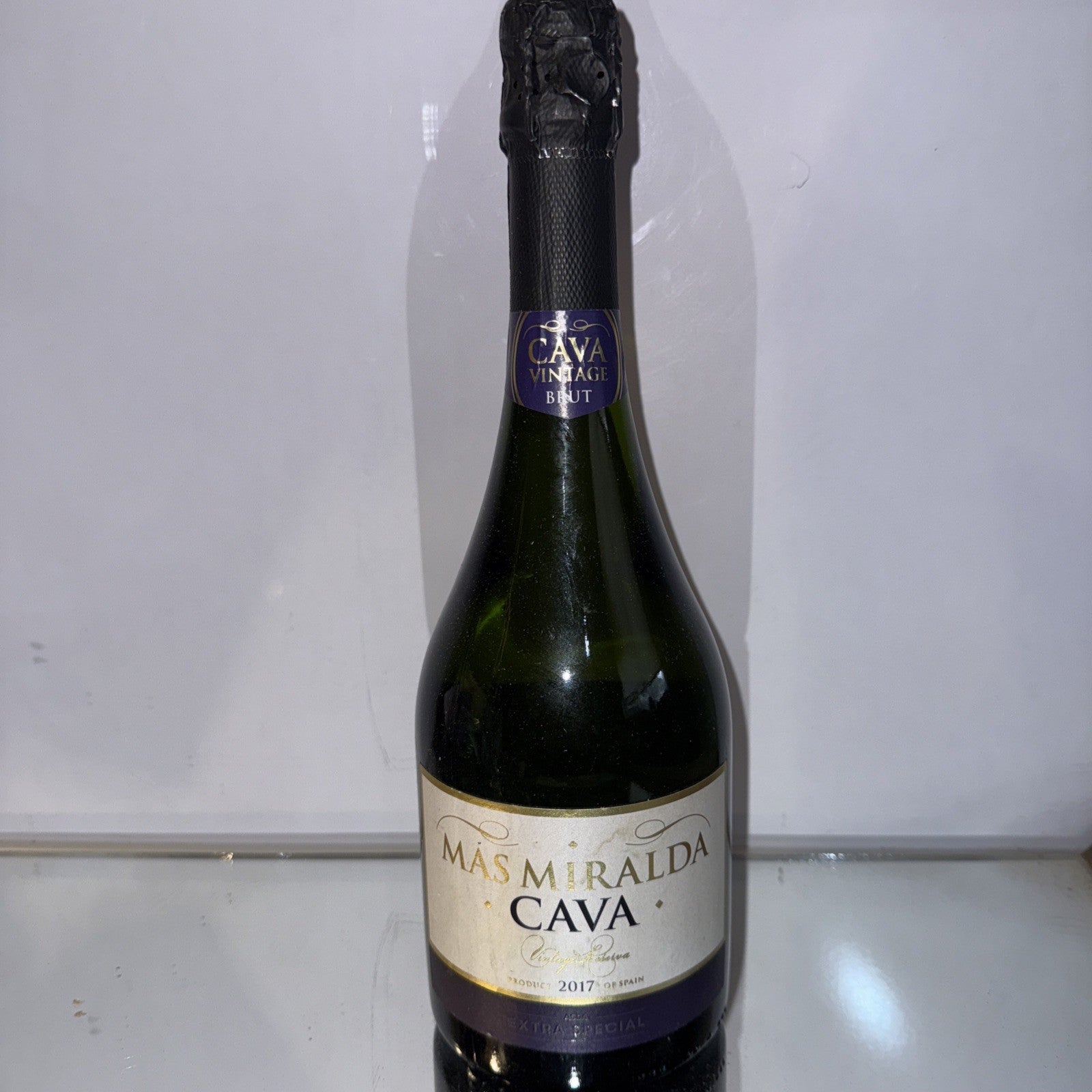 Mas Miralda Cava Vintage 2017 Extra Especial (75cl, ~11.5% ABV)