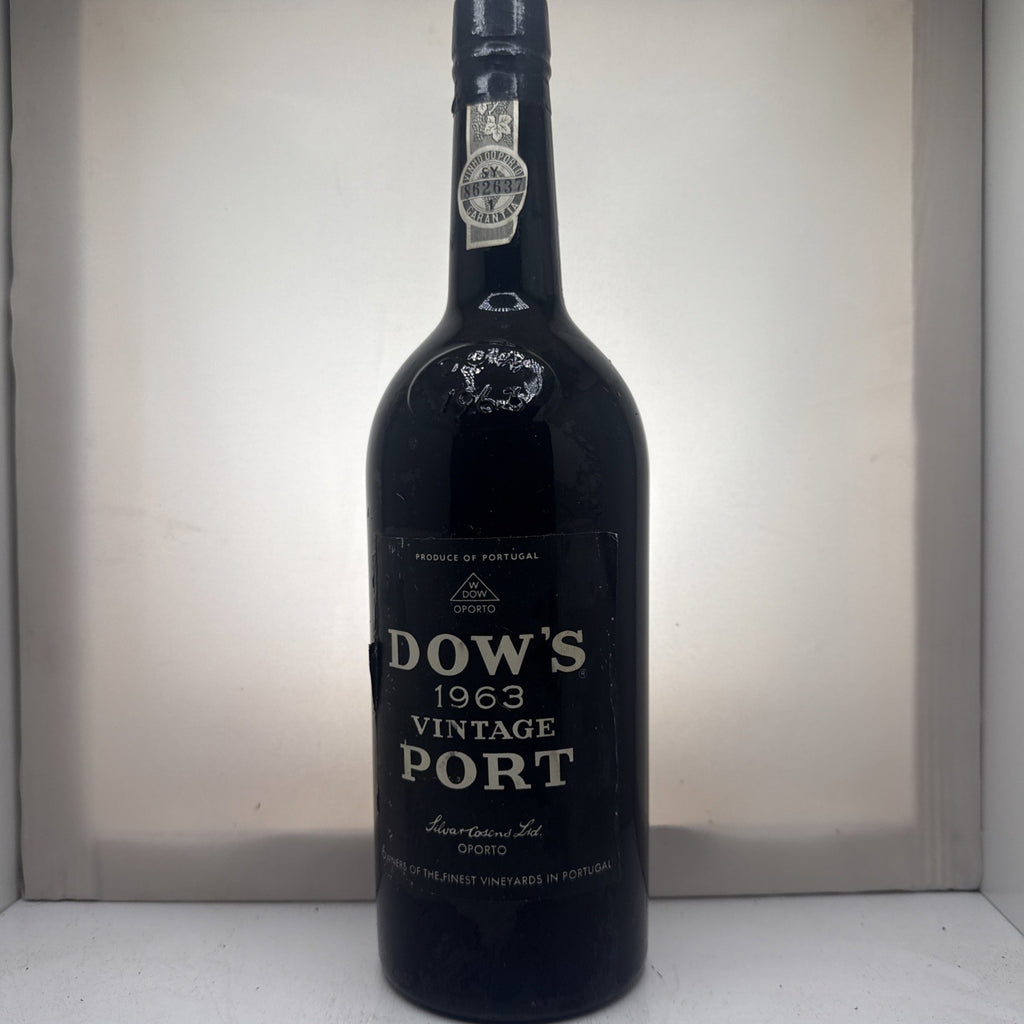 Dow's 1963 Vintage Port — Silvar & Coscens — 63yo — Legendary Vintage