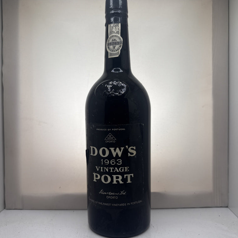 Dow's 1963 Vintage Port — Silvar & Coscens — 63yo — Legendary Vintage