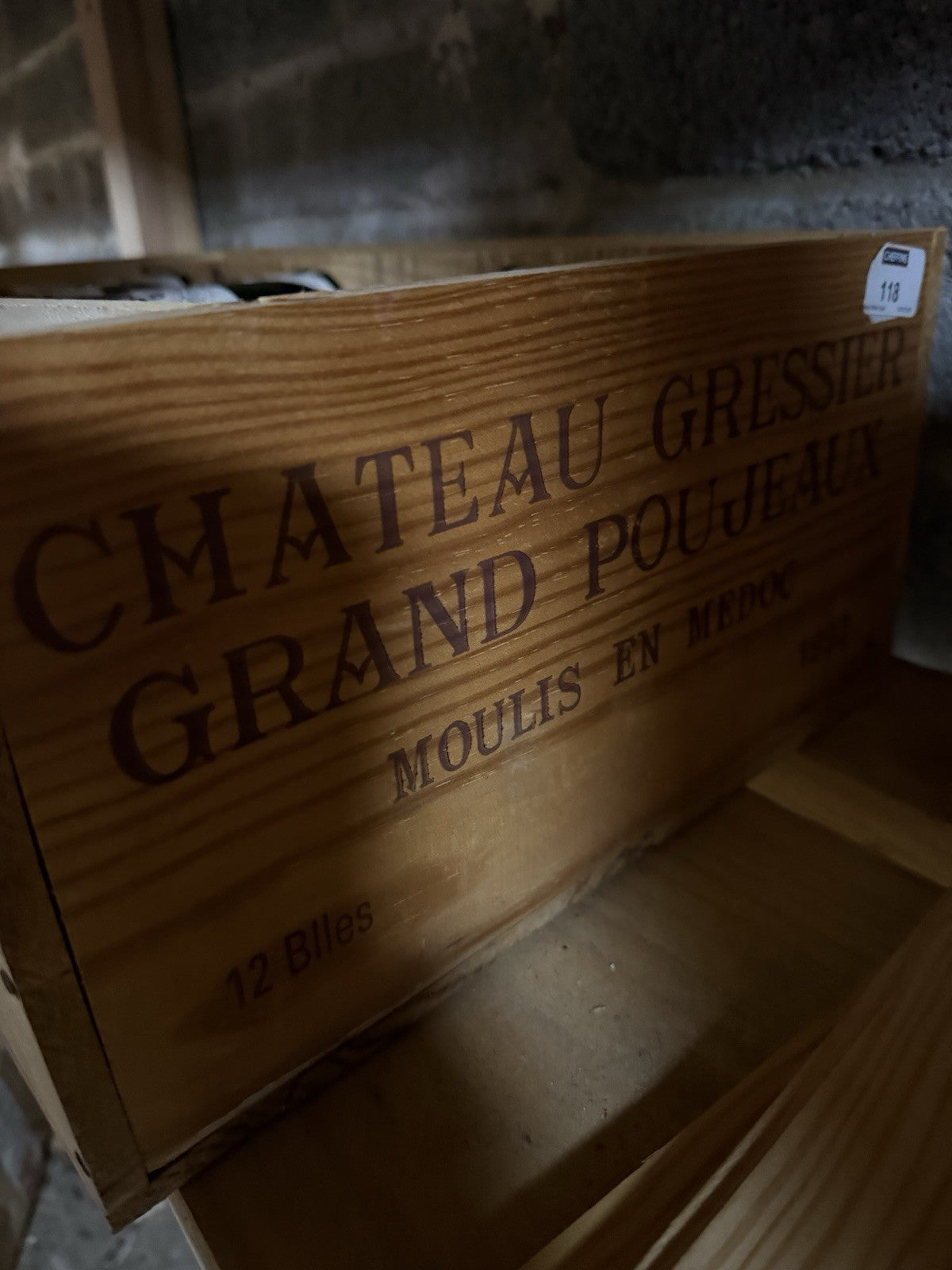 Château Gressier Grand Poujeaux 1992 Good Cellared Condition Owc