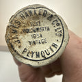 ½ Bottle — Tuke Holdsworth 1934 — James Hawker Plymouth — 92yo —Good Level Rare!