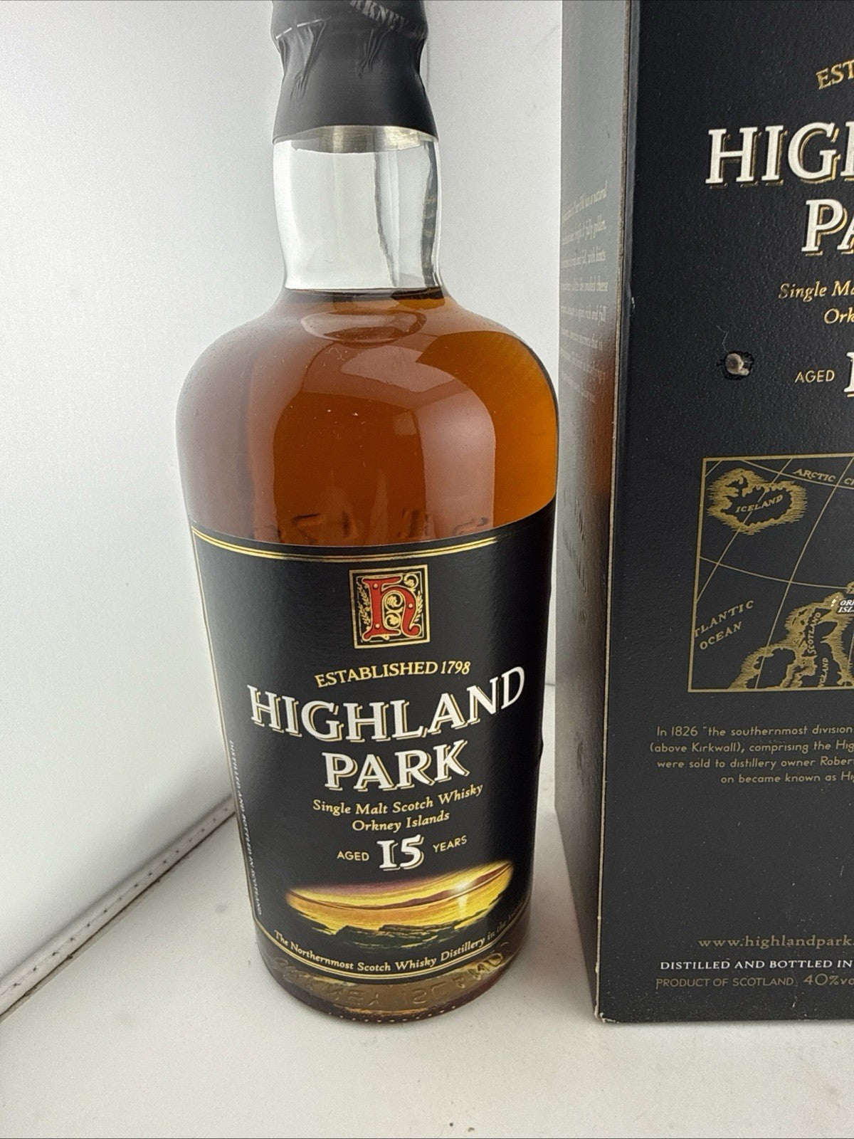 Highland Park 15 Year Old 1990s Orkney Whisky 70cl 40% Boxed