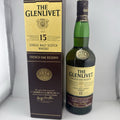 Glenlivet 15yo French Oak Reserve; mid-2000s legacy label and box style