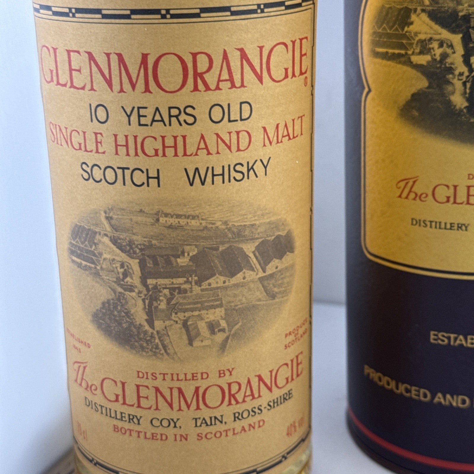 Glenmorangie 10 Year Old 43% 70cl Single Malt Whisky Boxed 1980s