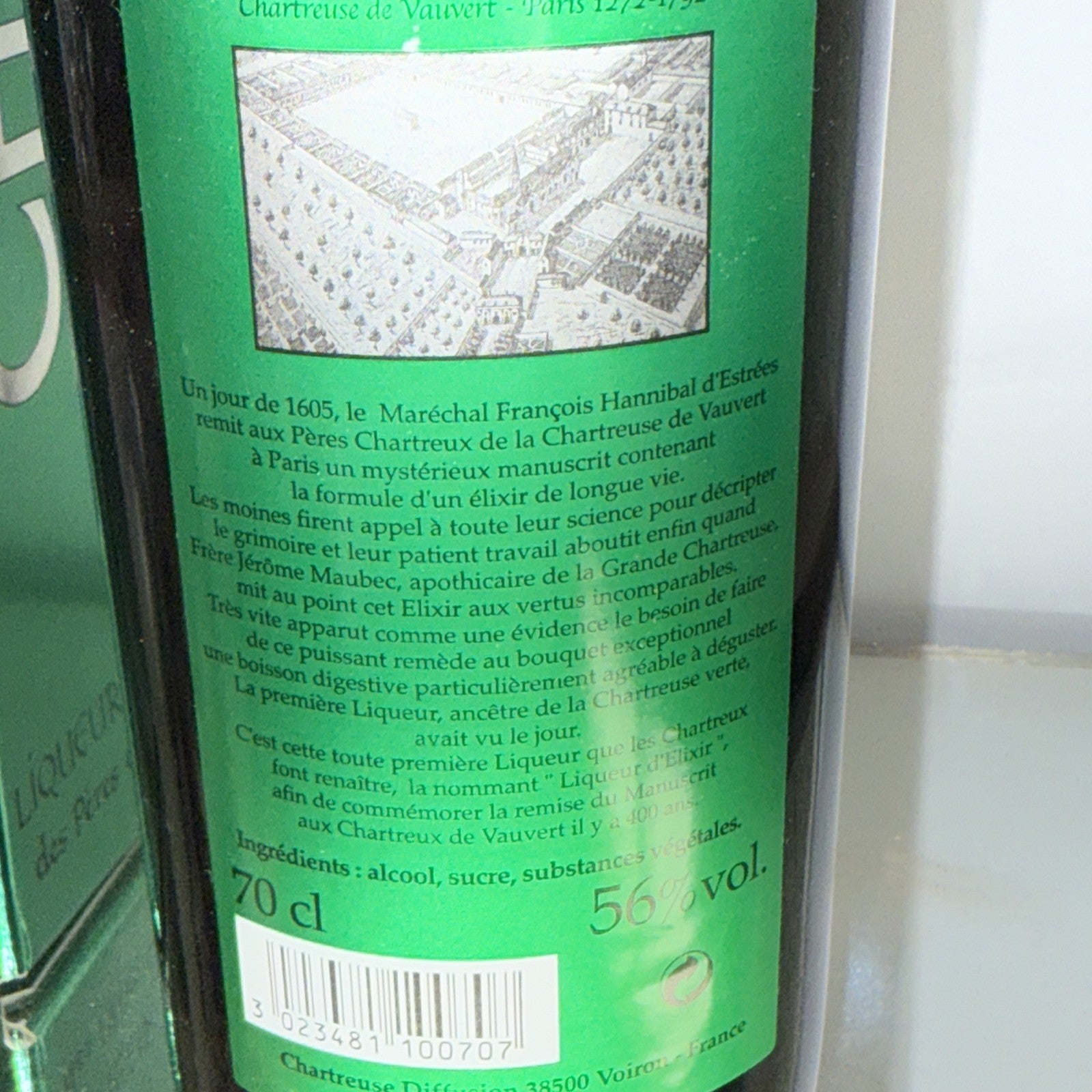 Chartreuse 1605 Liqueur d’Elixir 56%abv 70cl Boxed Virtually Never Seen In Uk