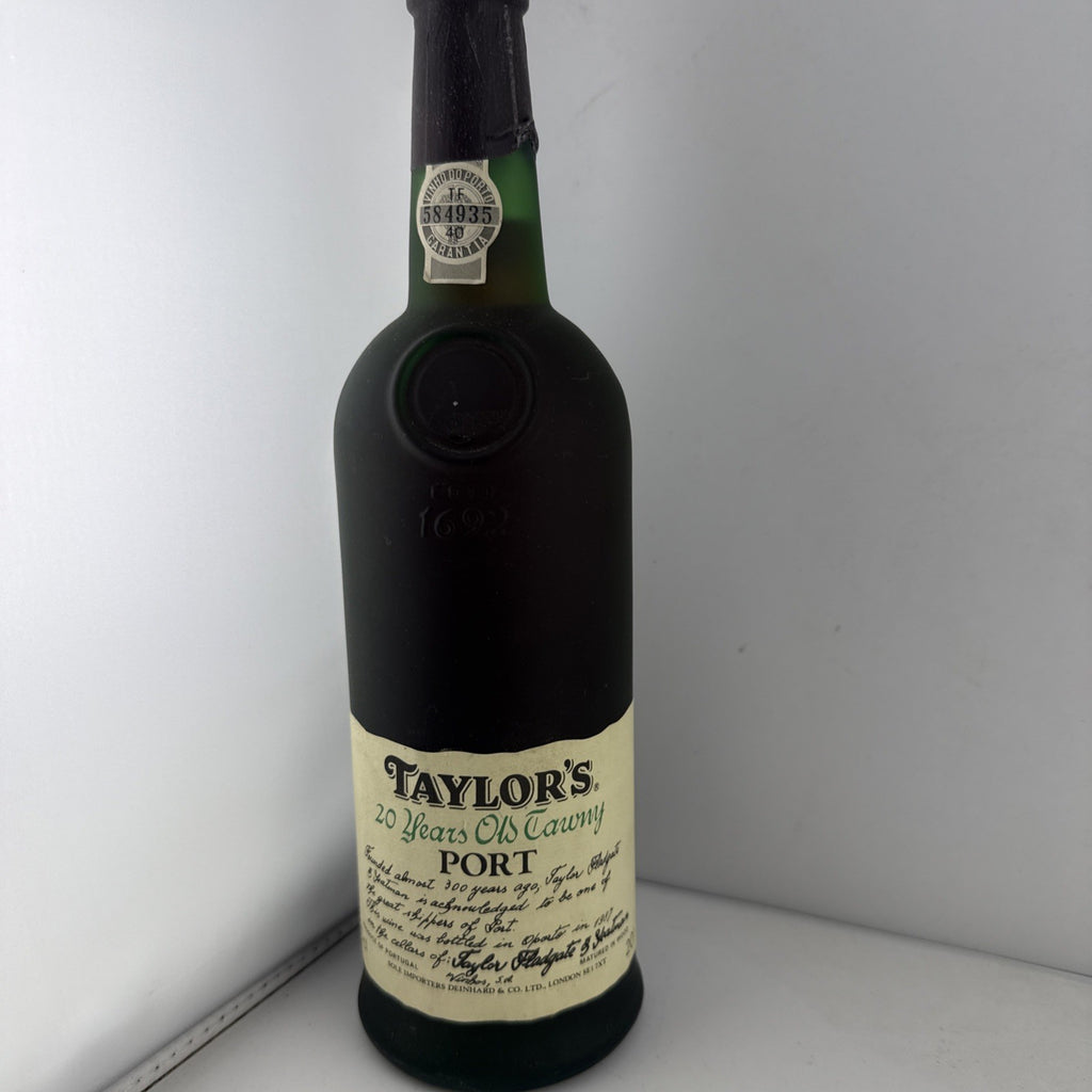 Taylor’s 20 Year Old Tawny Port Bottled 1987 20% Old Bottle