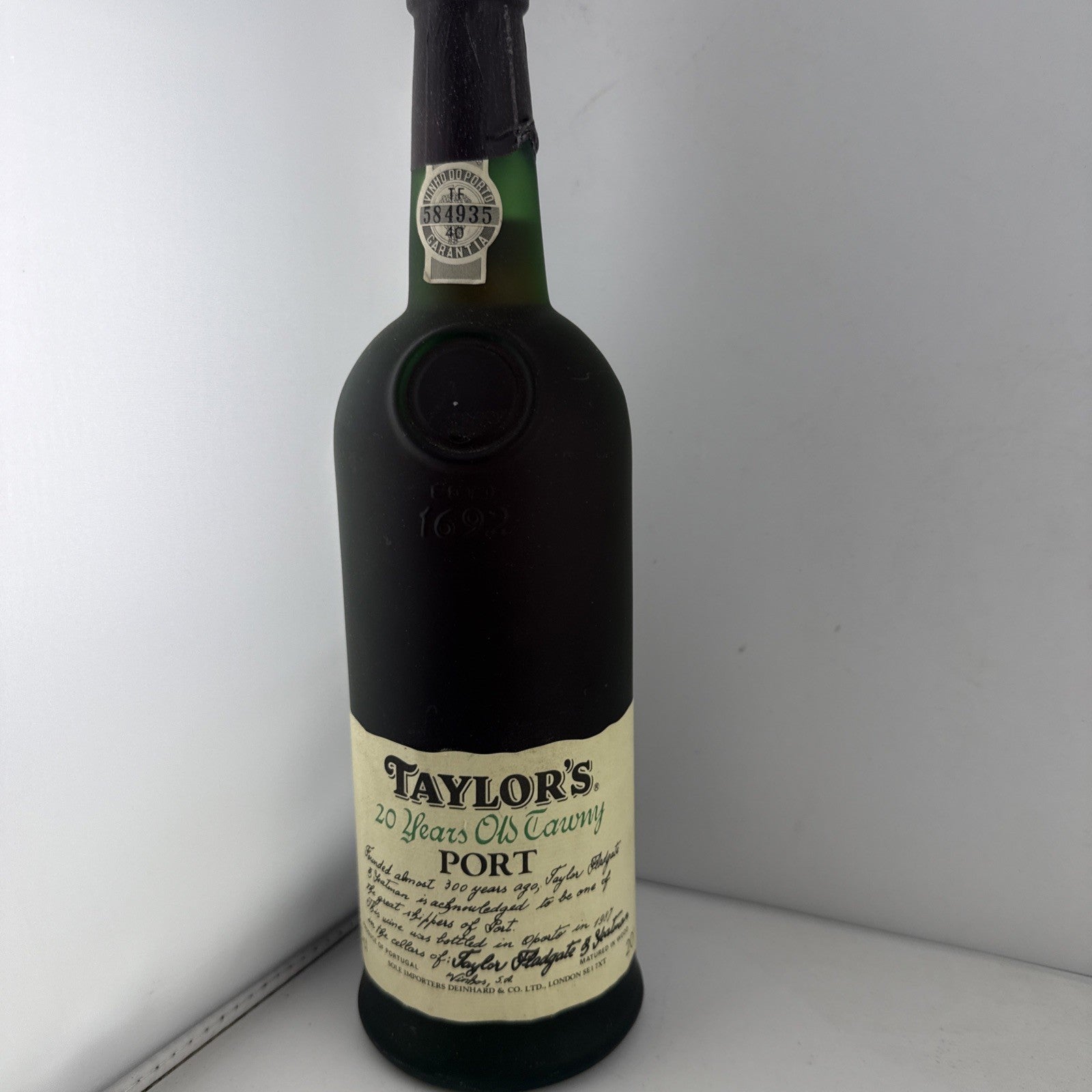 Taylor’s 20 Year Old Tawny Port Bottled 1987 20% Old Bottle