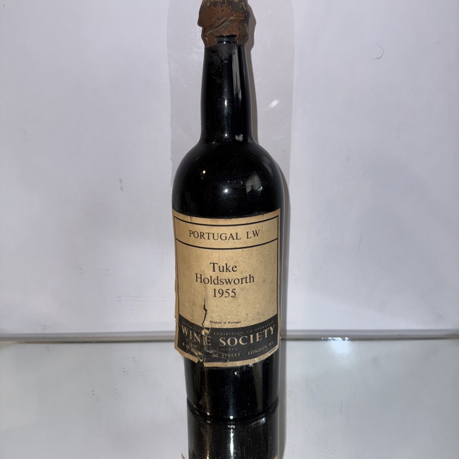Tuke Holdsworth ( Wine Society) Vintage Port - 1955 ( Absorbed By Symmingtons)