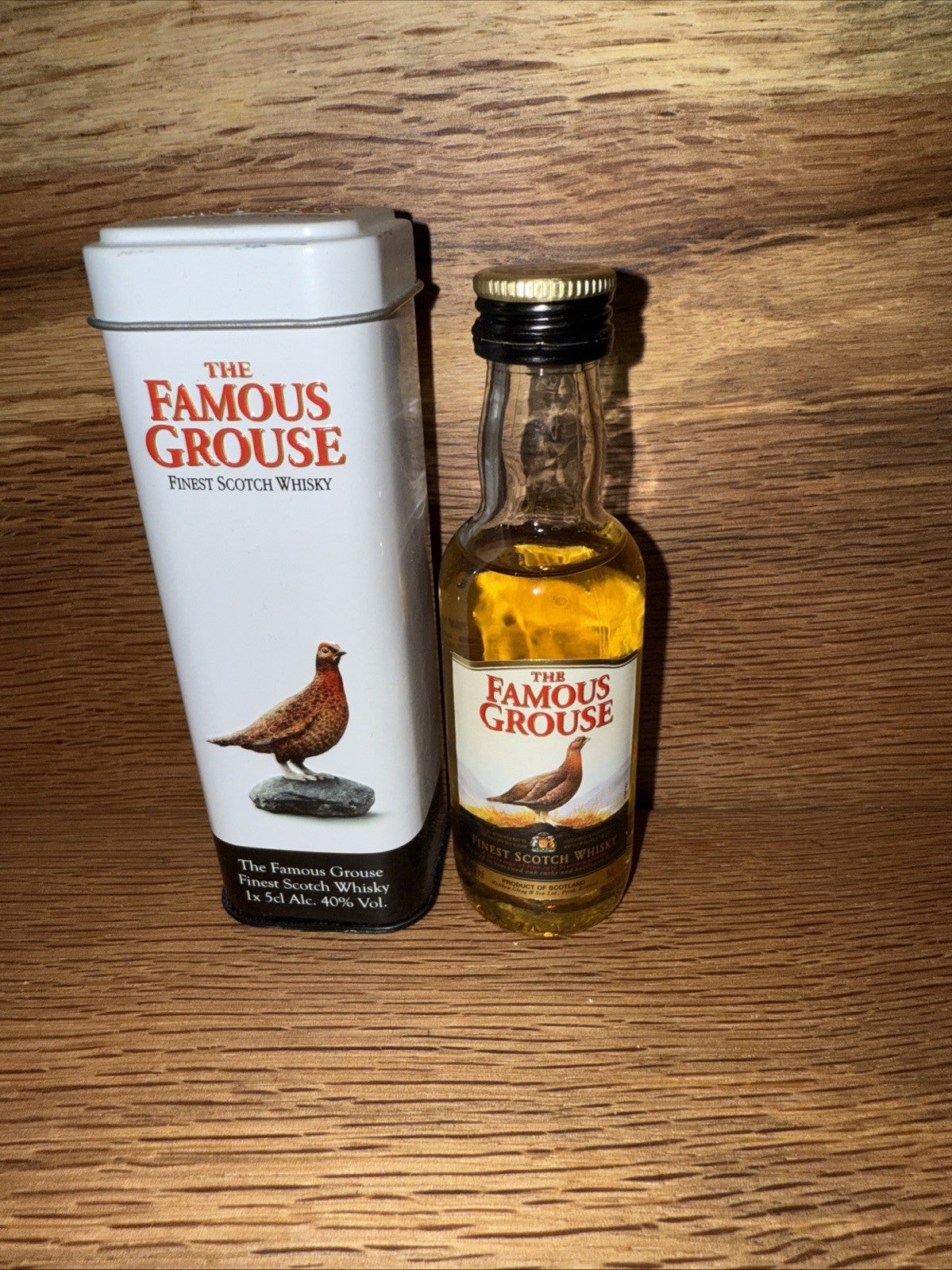 The Famous Grouse Miniature ( With Tin Box) Full