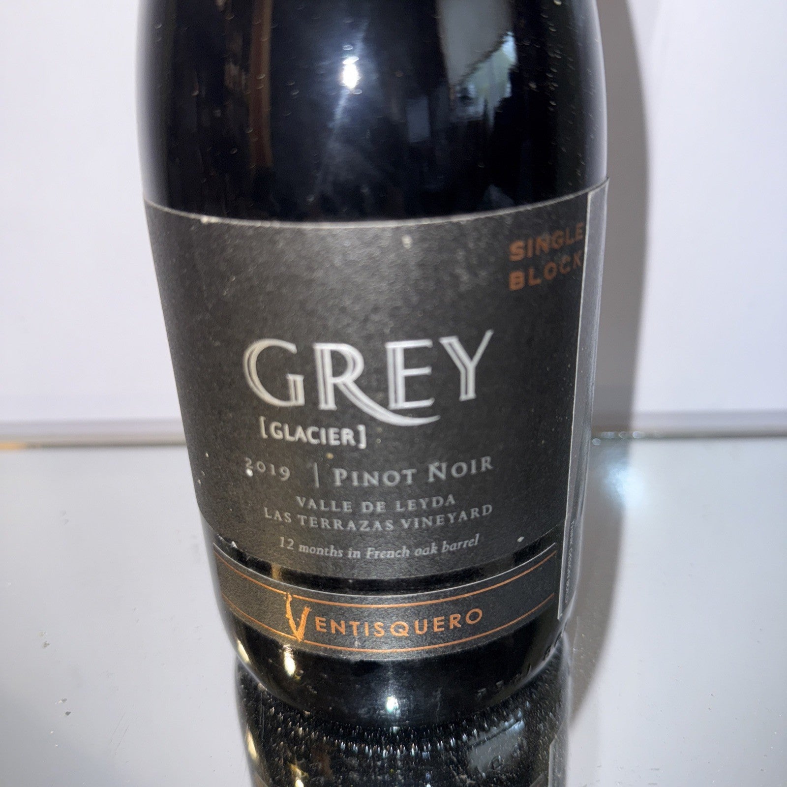 Grey Glacier pinot noir 2019 White Chile