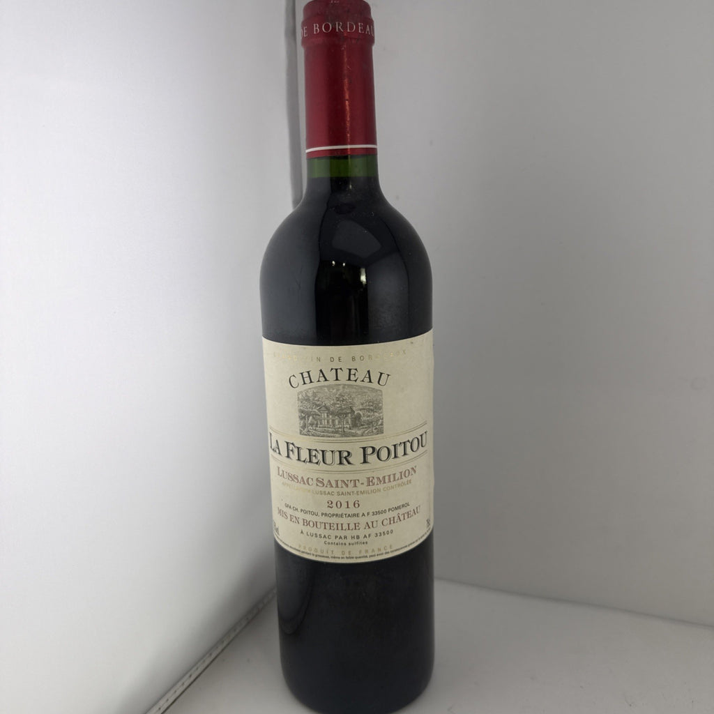 Chateau La Fleur Poitou 2016 Lussac Saint-Emilion Bordeaux Wine