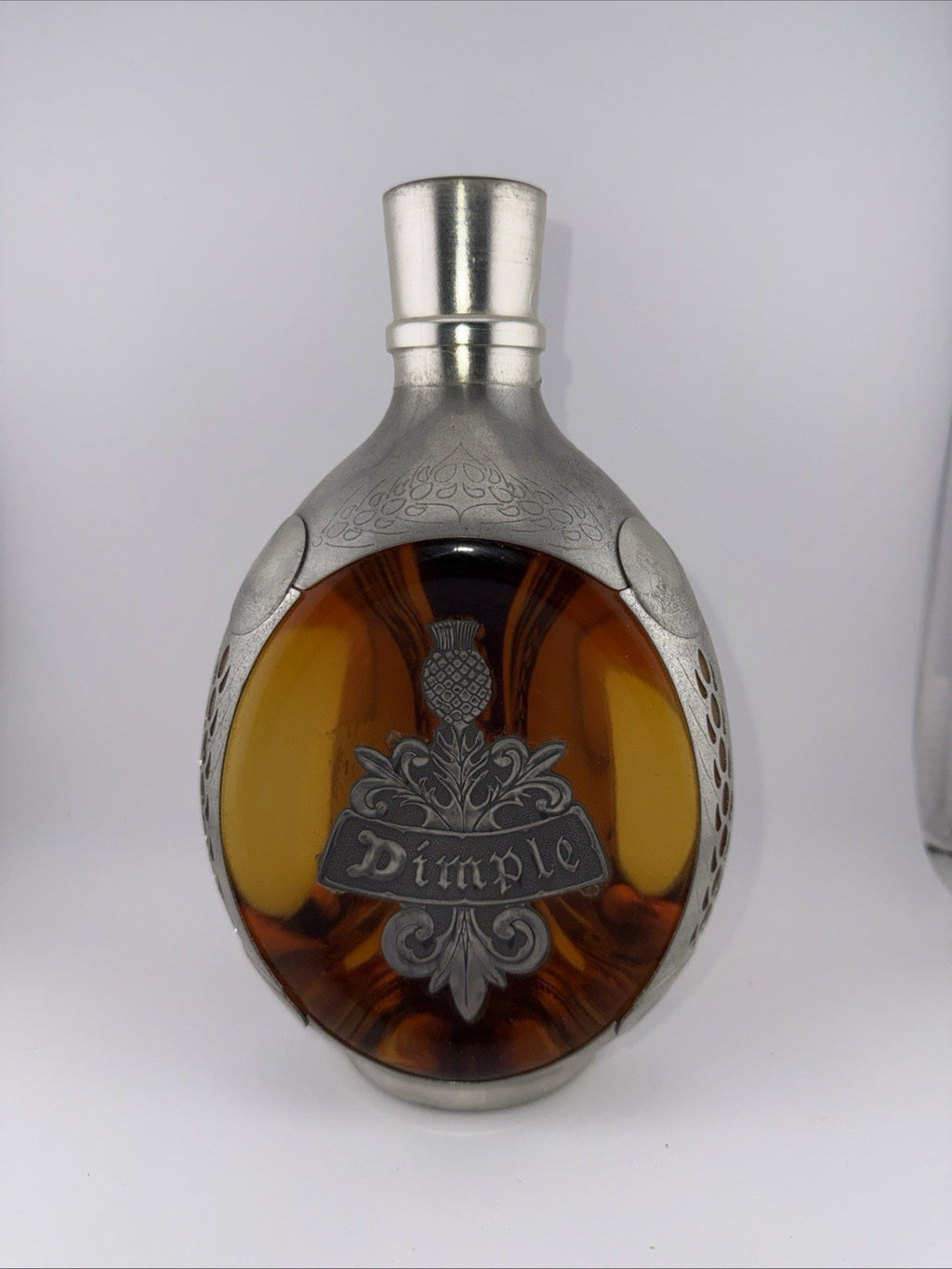 Haig's Dimple 12 Year Old Pewter Decanter  from 1980s