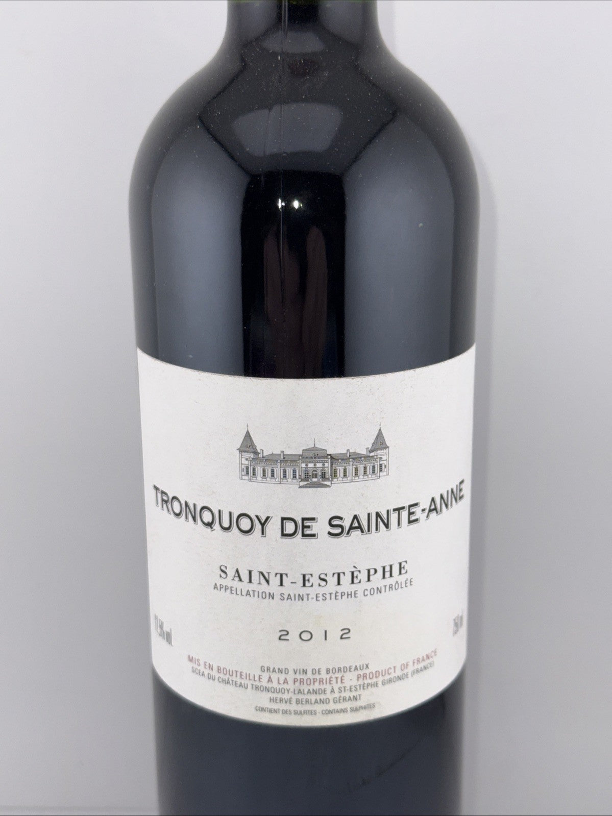 Château Tronquoy-Lalande Saint-Estèphe 2012