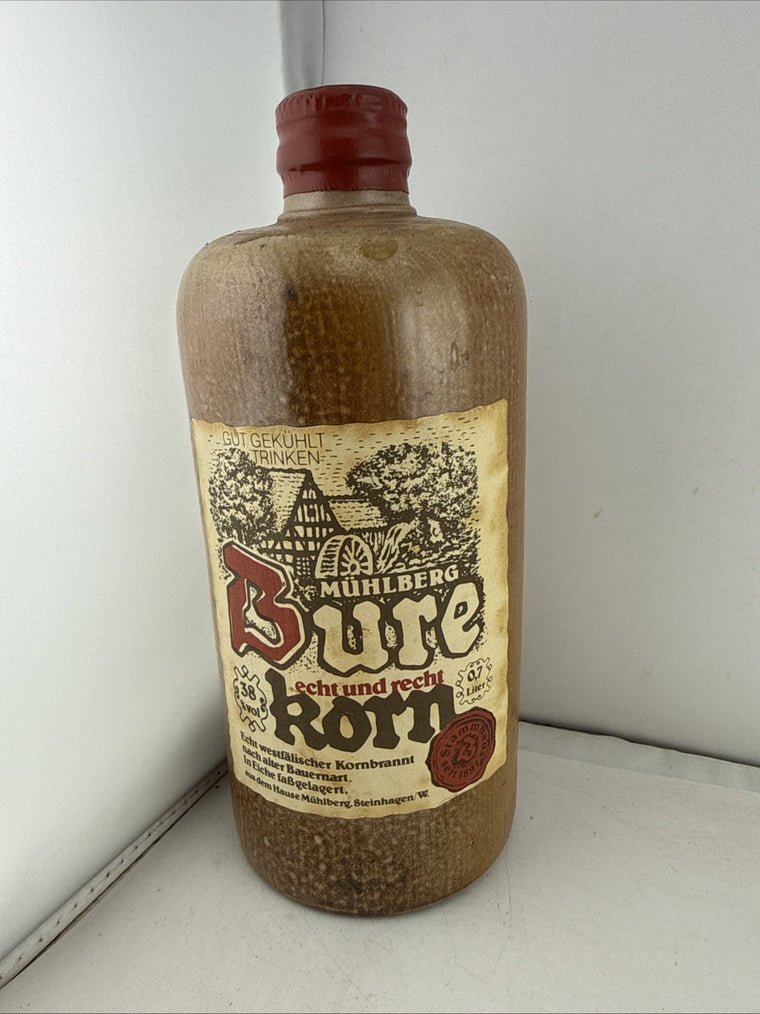 Vintage Mühlberg Bure Korn German Kornbrand 70cl 38%