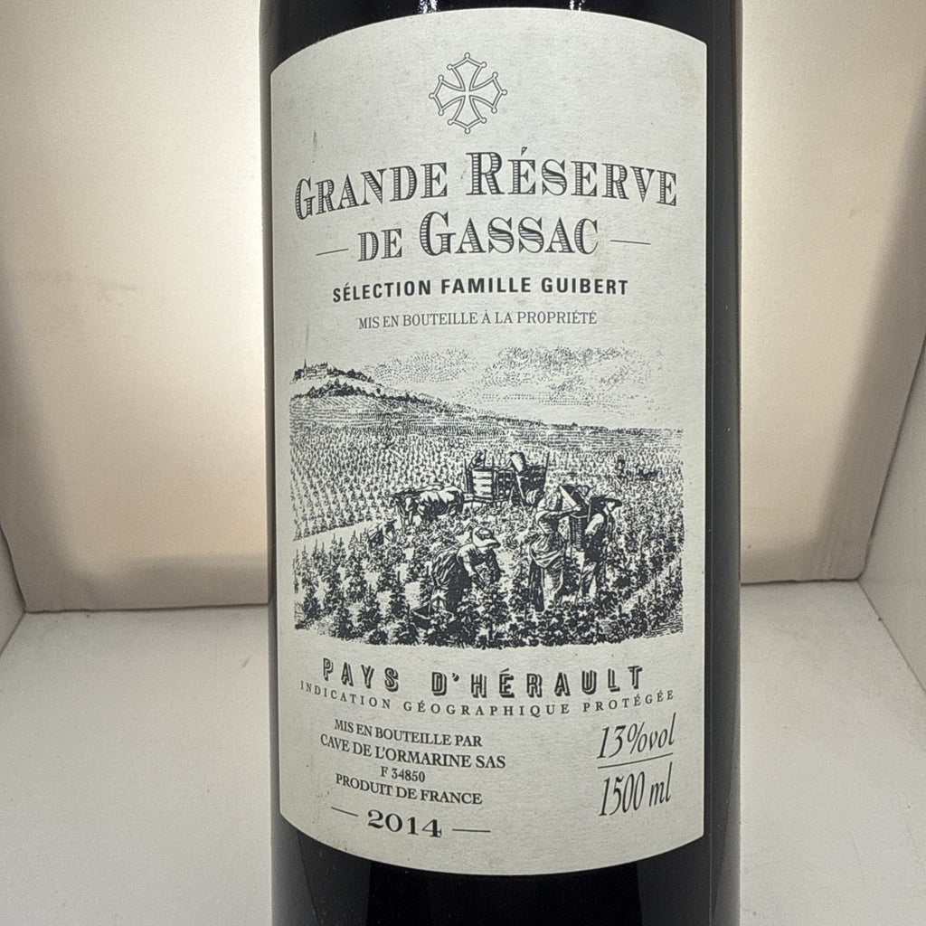 Grande  Réserve de Gassac (Sélection Famille Guibert) 2014 – 1.5 L Magnum