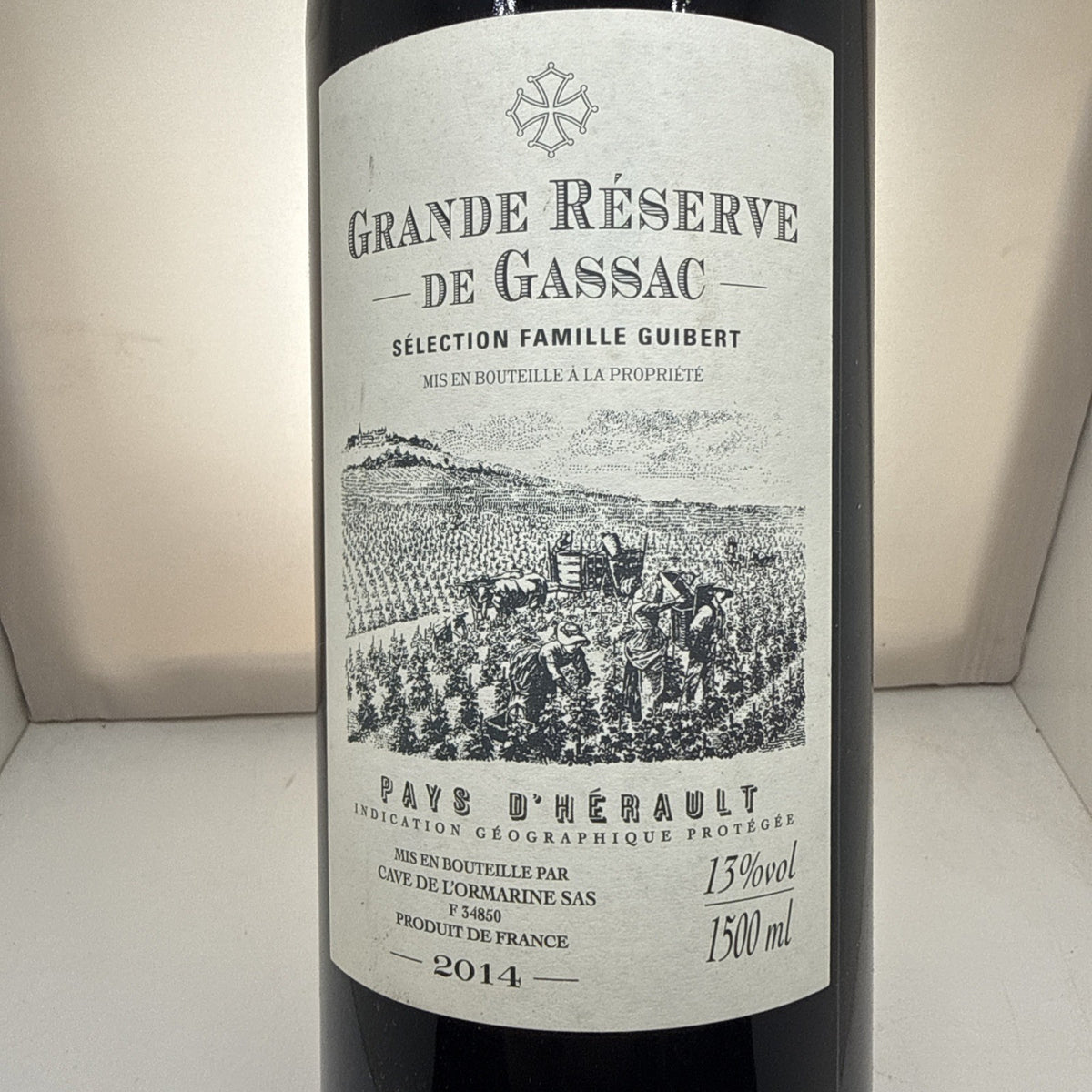 Grande  Réserve de Gassac (Sélection Famille Guibert) 2014 – 1.5 L Magnum