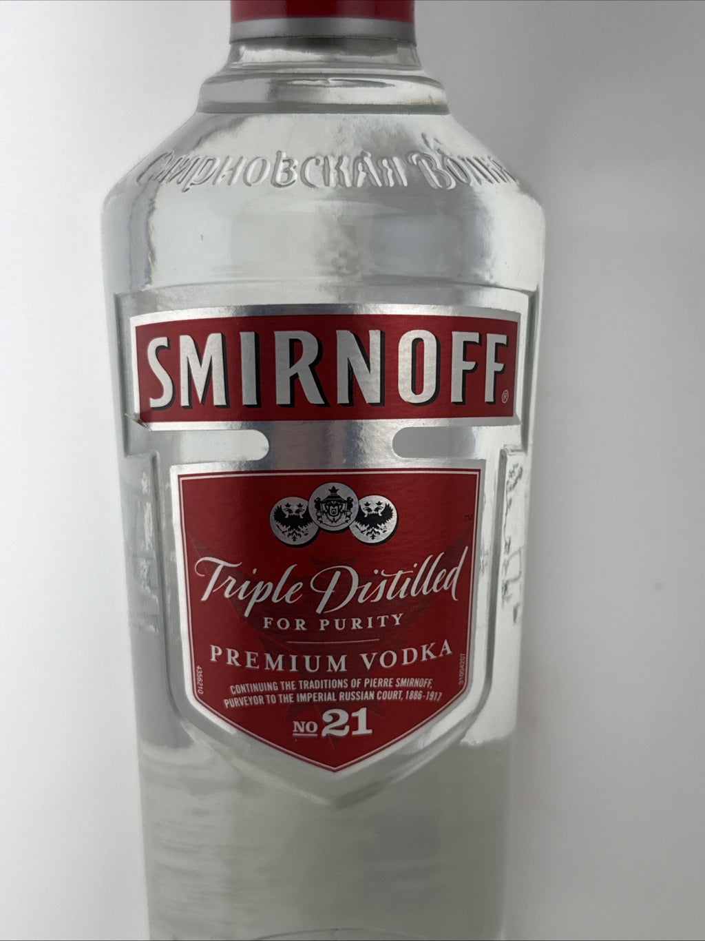 Smirnoff No.21 Red Label Vodka 70cl 37.5% Sealed Bottle