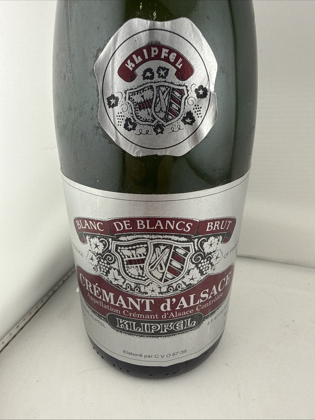 Klipfel Cremant d’Alsace Blanc de Blancs Brut 75cl