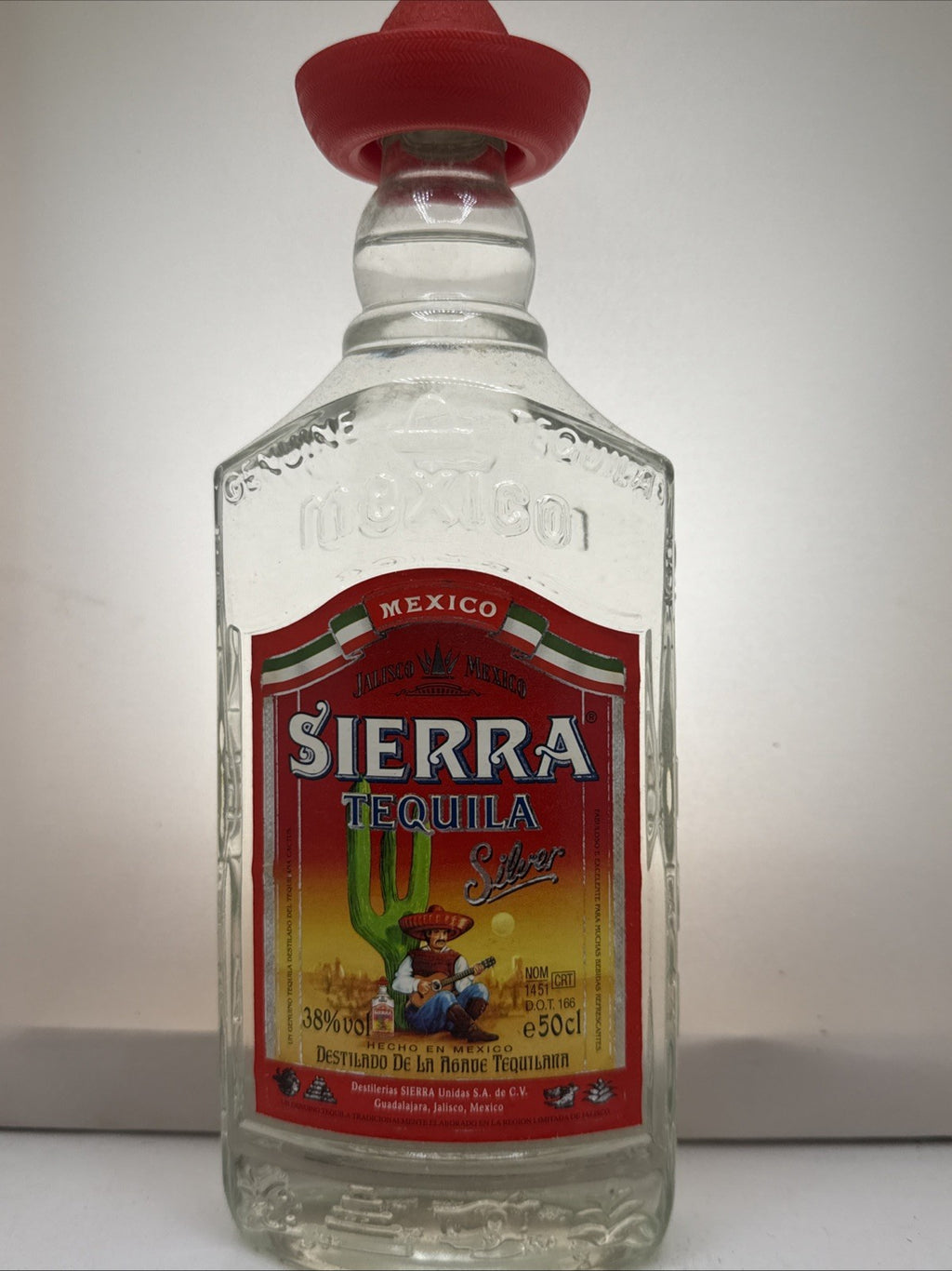 Sierra Silver Tequila — Jalisco, Mexico, 50cl 38% ABV —