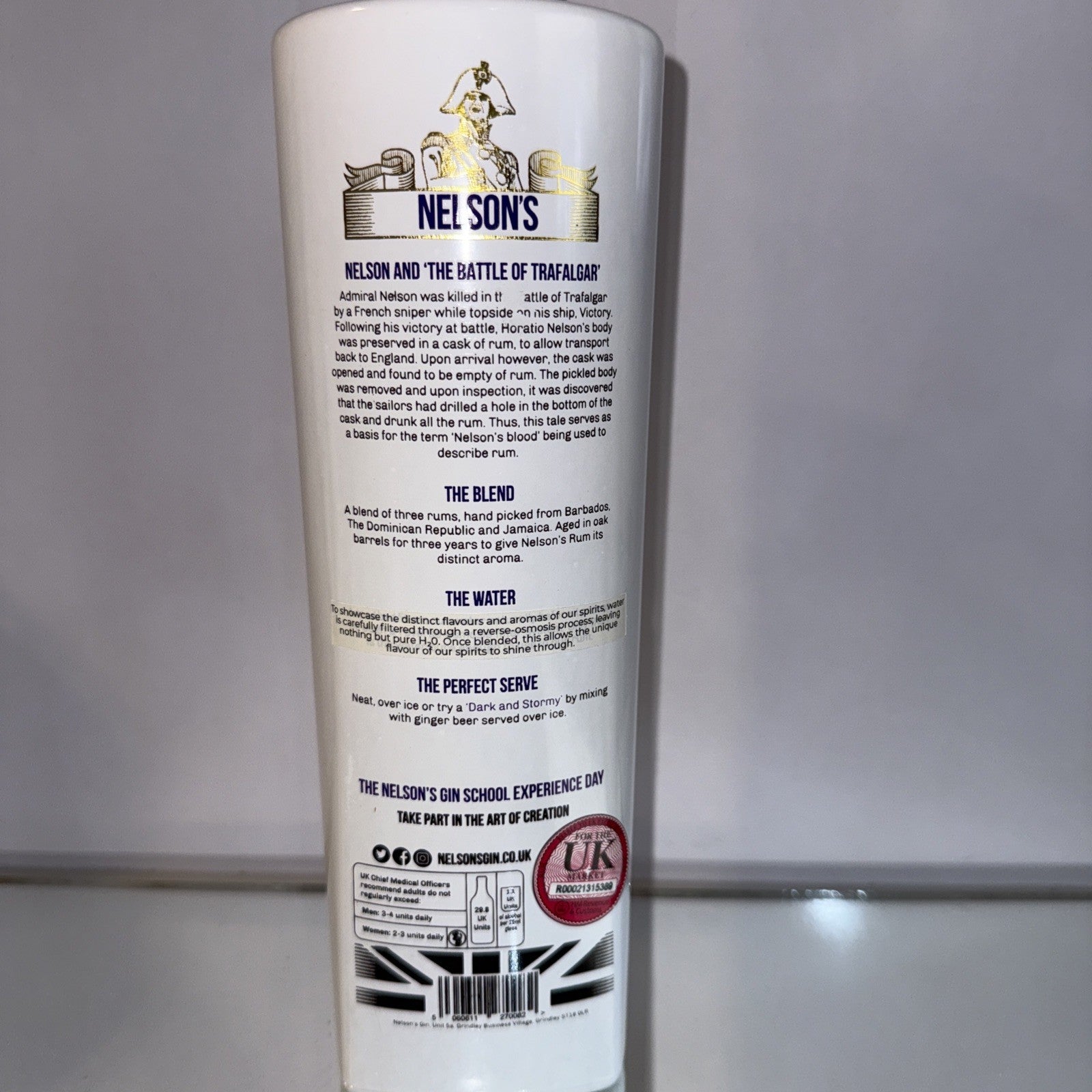 Nelson's Signature Blend Rum (Cheapest on internet)Last stocks distillery closed