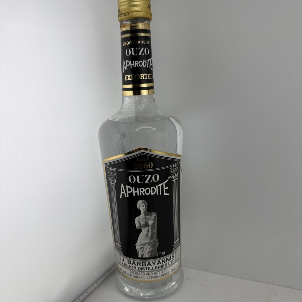 Ouzo Aphrodite 48% 700ml J Barbayannis with Box 1990s