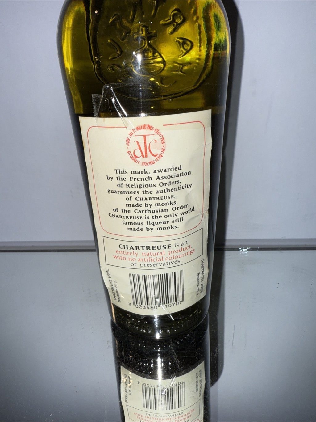 Chartreuse - Post 1980 Pre 1989 700ml 55% ( We Suspect Early 1980s From Label)