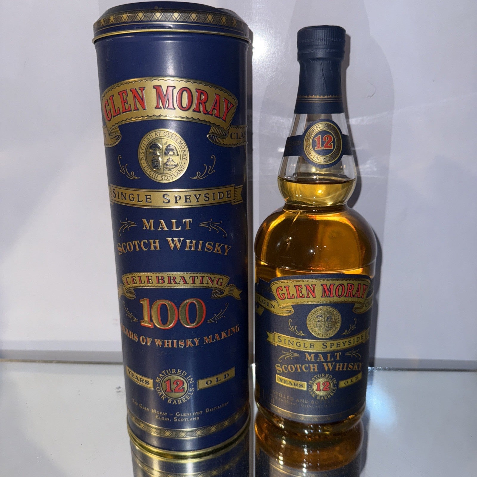 Glen Moray 12 Year Old “Matured in Wine Barrels” 2012 Bottled