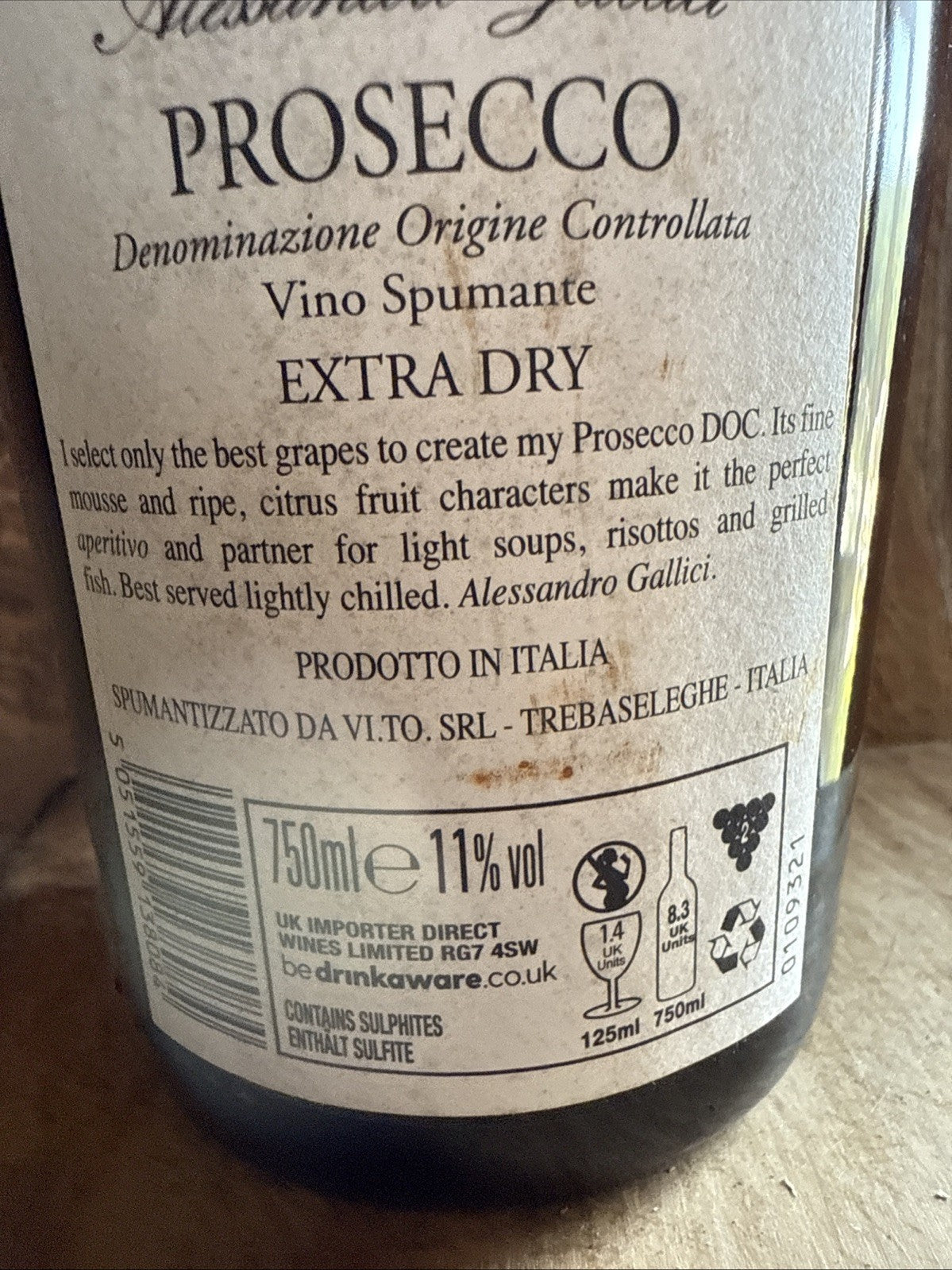 Alessandro Gallico Prosecco Spumante