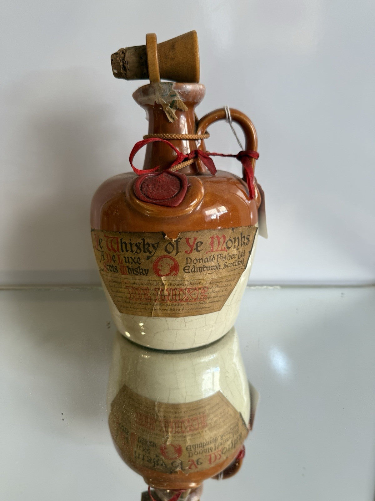 Ye Whisky Of Ye Monks De Luxe 1980s Bottled Full