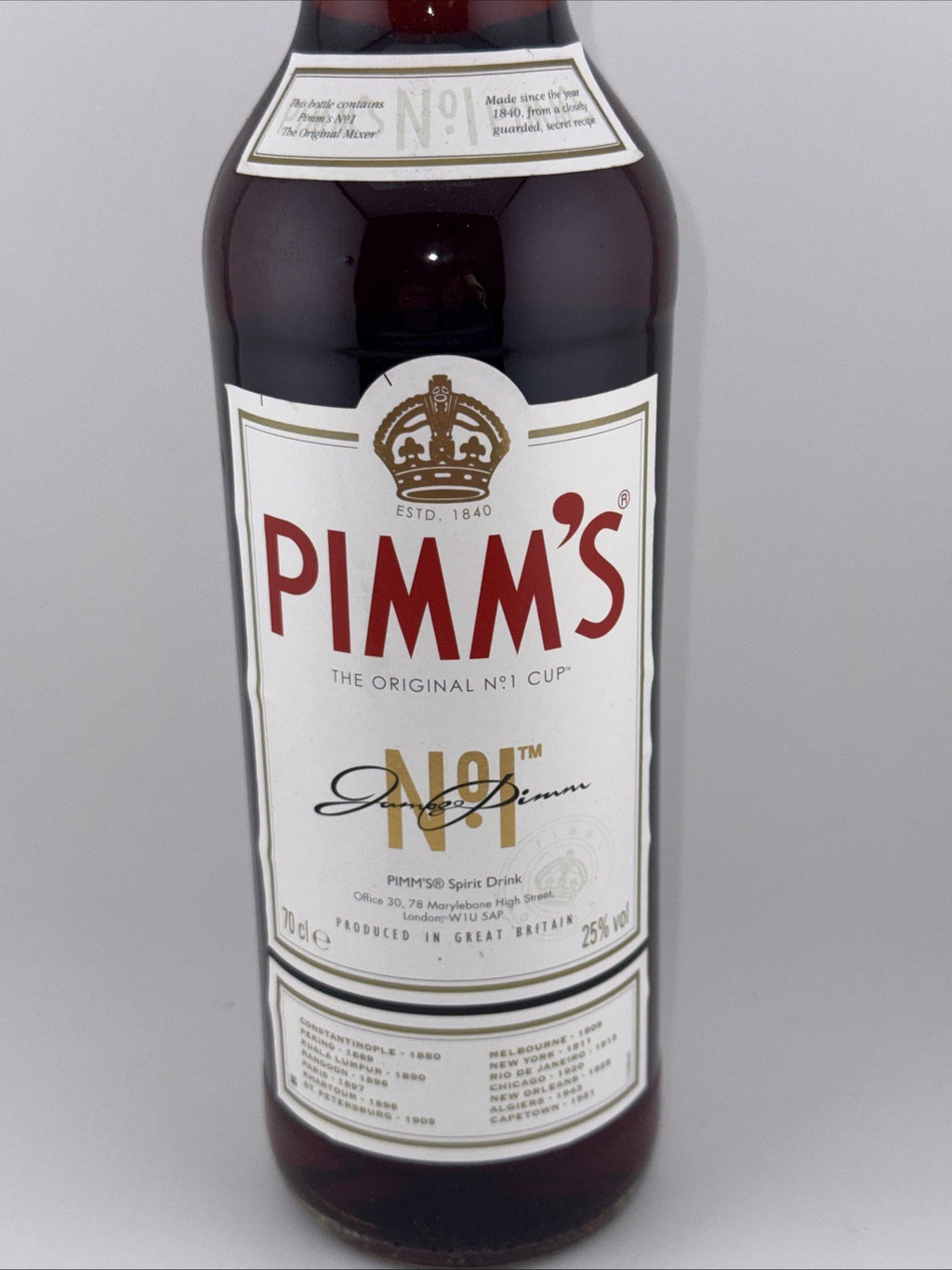 Pimms No 1 The Original Gin Sling