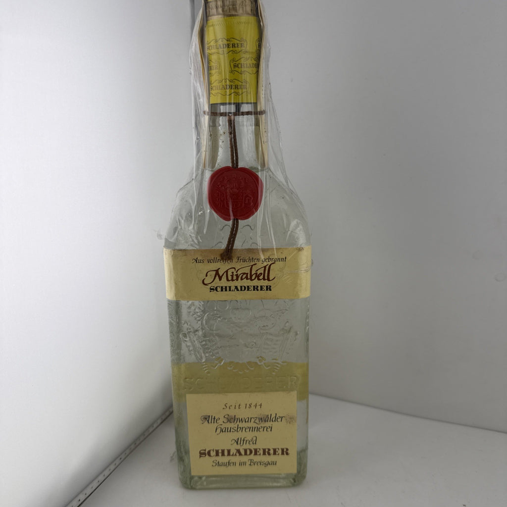 Vintage Schladerer Mirabell Plum Eau de Vie German Fruit Spirit