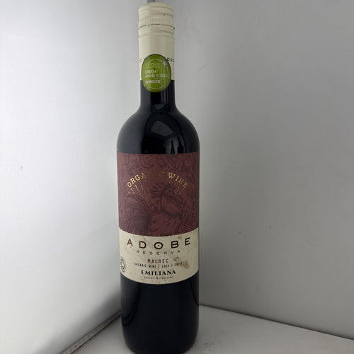 Emiliana Adobe Reserva Organic Malbec 2023 Chile 75cl 13.5%