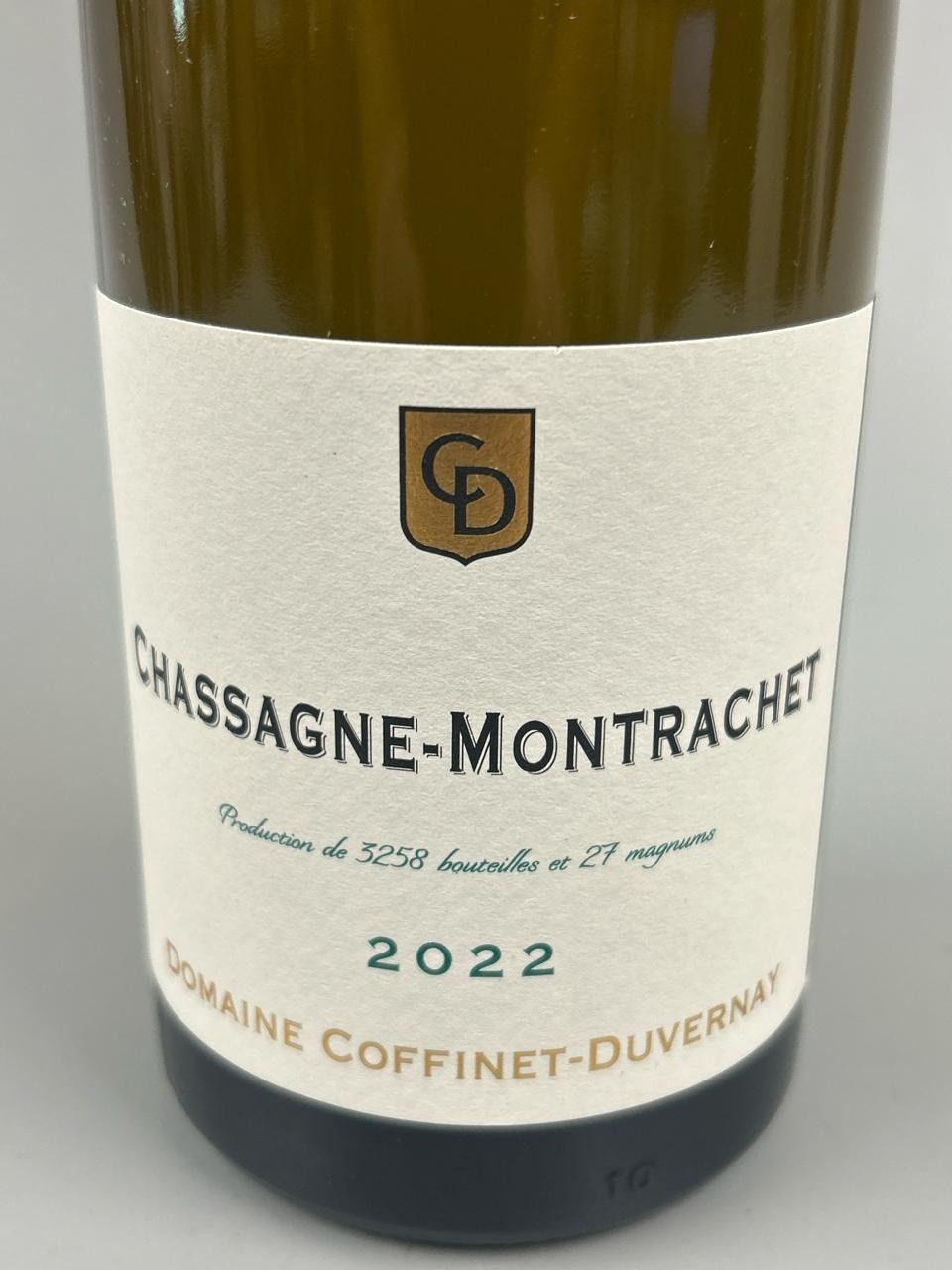 DOMAINE COFFINET-DUVERNAY CHASSAGNE-MONTRACHET 2022 / 75CL / 13%