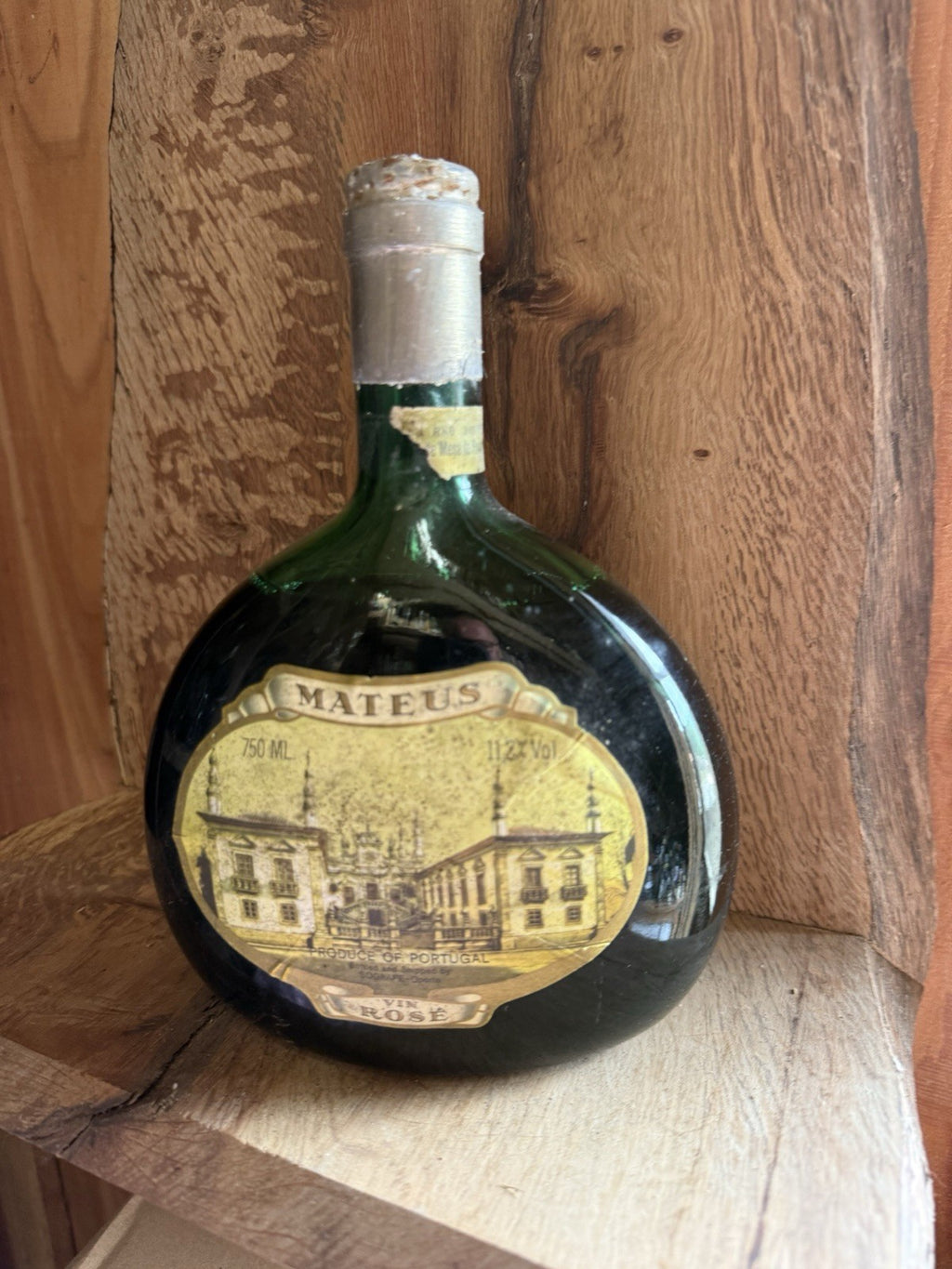 Iconic Classic Mateus Rose 1970s Bottled 70cl Wine