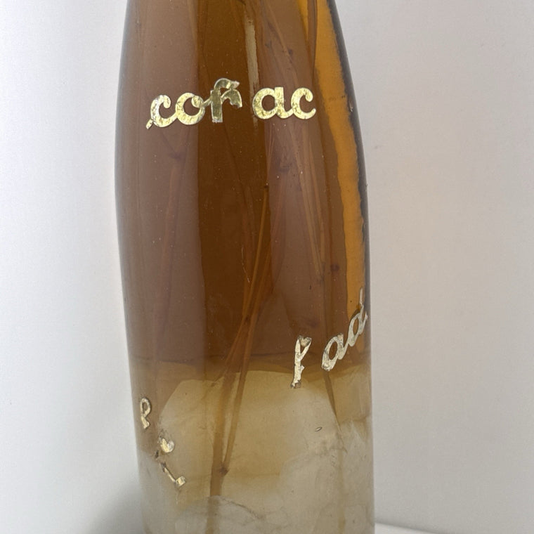 Vintage Augustin Bofill Spanish Coracao Liqueur Decorative Bottle