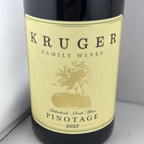 Kruger Family Wines Pinotage 2023 Stellenbosch South Africa 75cl
