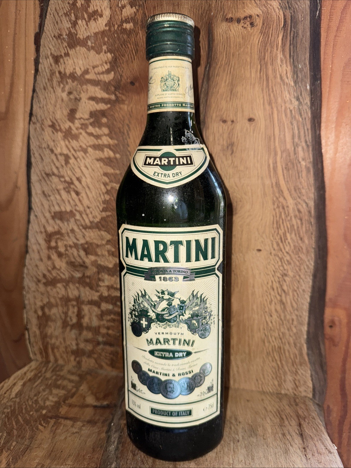 Martini extra dry Vermouth 1980s 75cl 14.7% abv